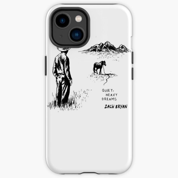 Zach Bryan Quiet, Heavy Dreams iPhone Tough Case