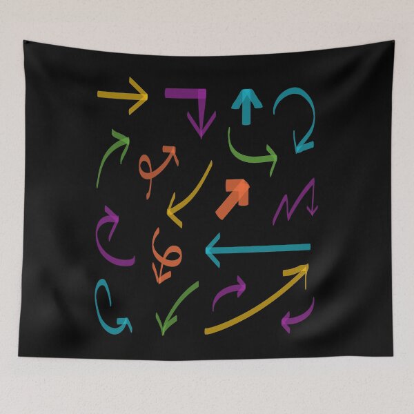 Item preview, Multicolored arrows, Arrow file formats, hand-painted designed and sold by KARLEEMATT.