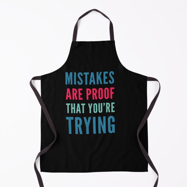 Item preview, Mistakes are proof that your'e trying Essential retro Tshirt designed and sold by Hema Thilakaratne.