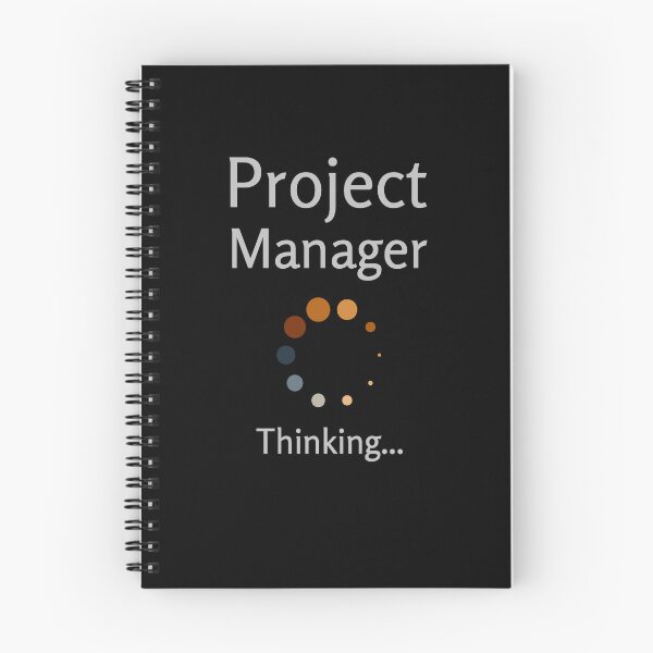 Item preview, Project Management Thinking Skills Funny Project Manager Quotes designed and sold by GR-ART.