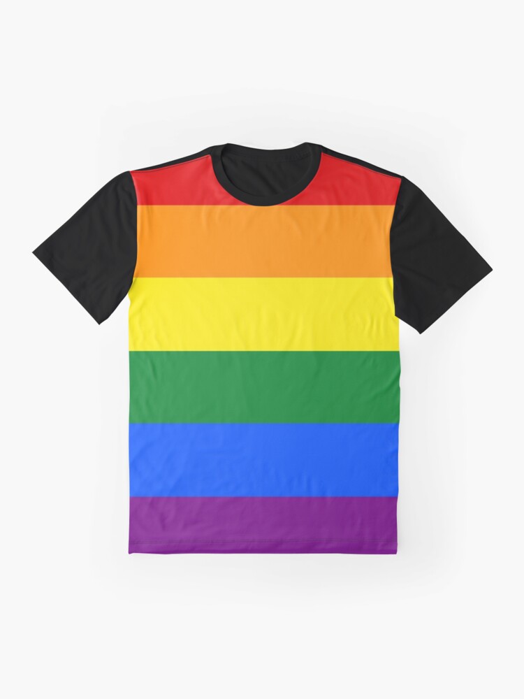 Gay Pride Flag Rainbow T Shirt By Esyspam Redbubble Lgbt | My XXX Hot Girl