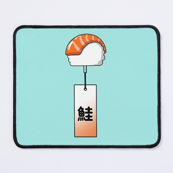 Item preview, Salmon Nigiri Sushi Furin designed and sold by DroppedTales.