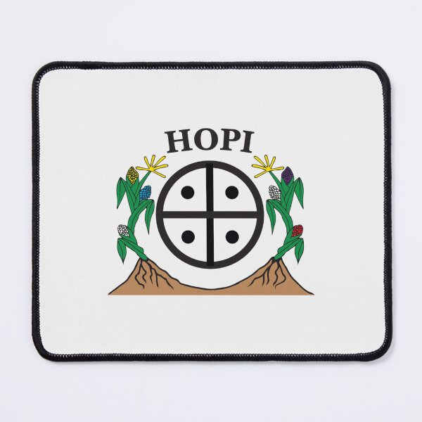 Item preview, Hopi Nation Seal Flag Naatoyla with corn and Hopi Symbol HD High Quality- Limited Edition | Perfect Gift designed and sold by melramona1a.