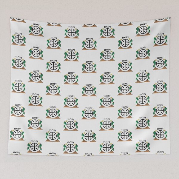 Item preview, Hopi Nation Seal Flag Naatoyla with corn and Hopi Symbol HD High Quality- Limited Edition | Perfect Gift designed and sold by melramona1a.