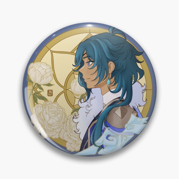 Item preview, Kaeya Alberich, Genshin Impact designed and sold by Kuroi Kitsune Art.
