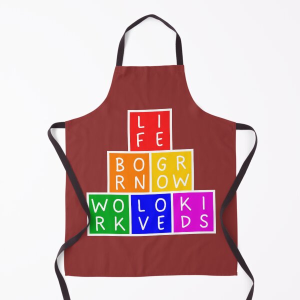 Item preview, Rainbow Life - Born, grow, work, love, kids - Pyramid - Basic colors rainbow designed and sold by RainbowWordLand.