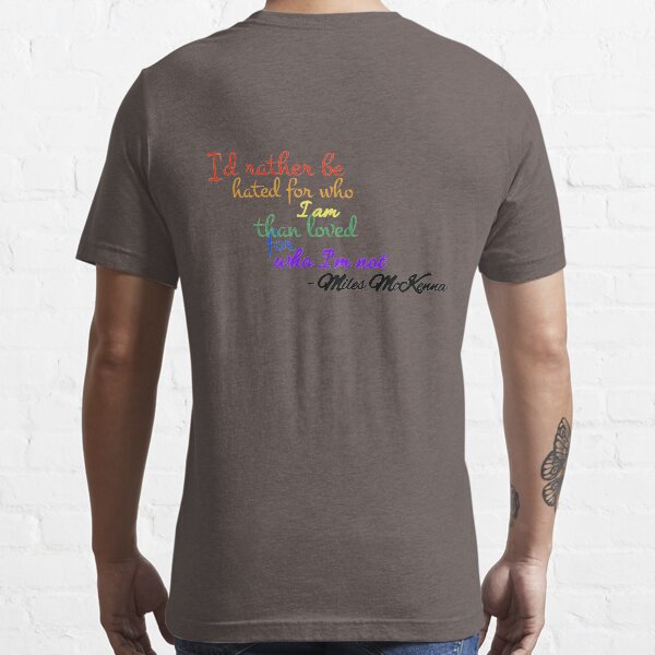 "Miles McKenna/MilesChronicles Quote" Tshirt for Sale by OUATMerch