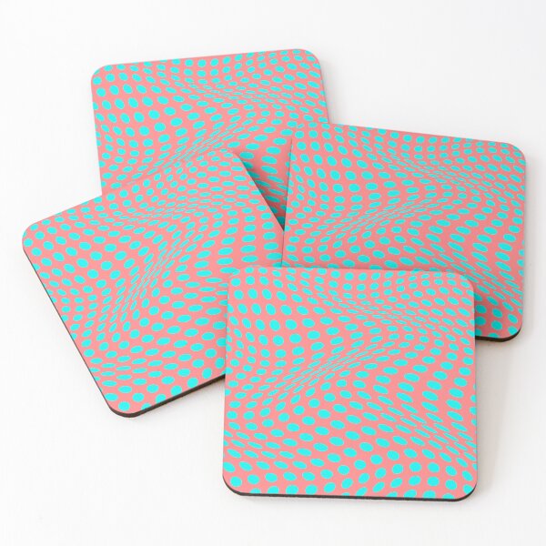 Item preview, Wavy Dots - Watermelon designed and sold by SilverPegasus.