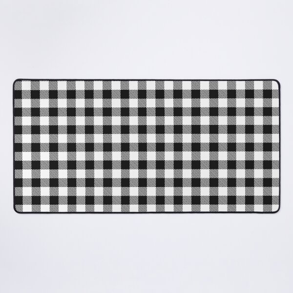 Item preview, White and Black Buffalo Plaid designed and sold by Found Dream.