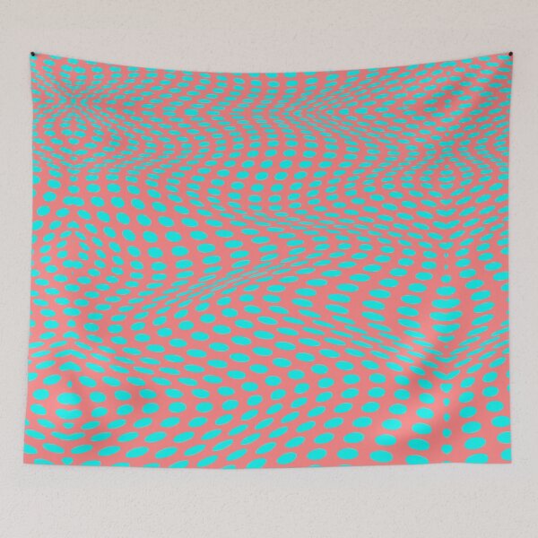 Item preview, Wavy Dots - Watermelon designed and sold by SilverPegasus.