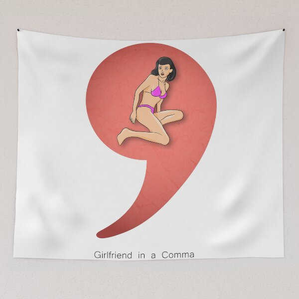 Item preview, Girlfriend in a Comma designed and sold by toolongdidntdraw.