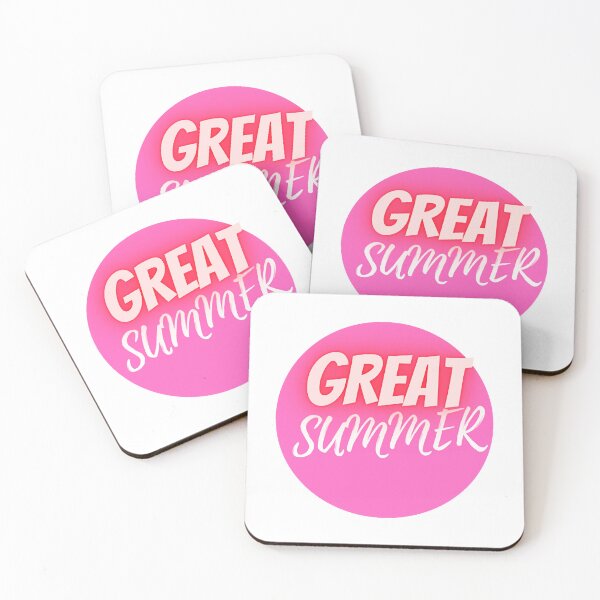 Item preview, GREAT SUMMER , summer Stickers designed and sold by CHANDAKAs.