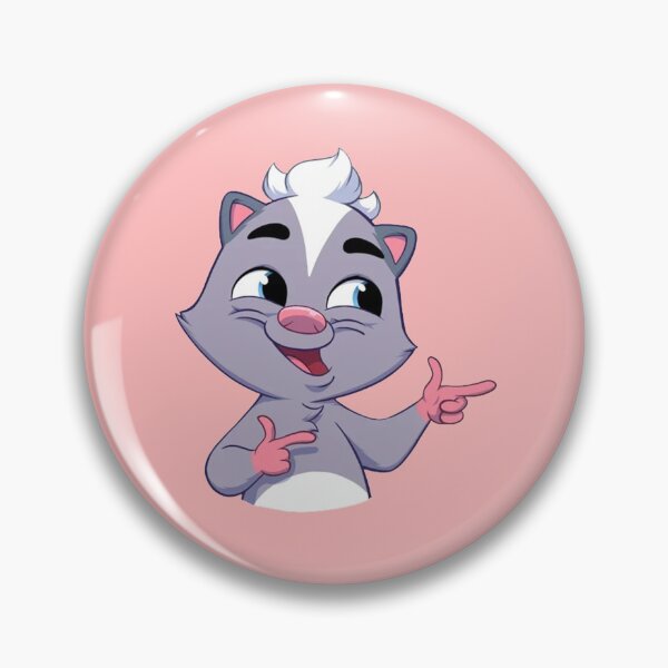 Item preview, cute skunk     designed and sold by PonyChopsDesign.