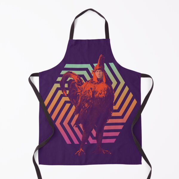 Item preview, Chicken Man Half Chicken Half Man Funny weird Bizarre designed and sold by knightsydesign.