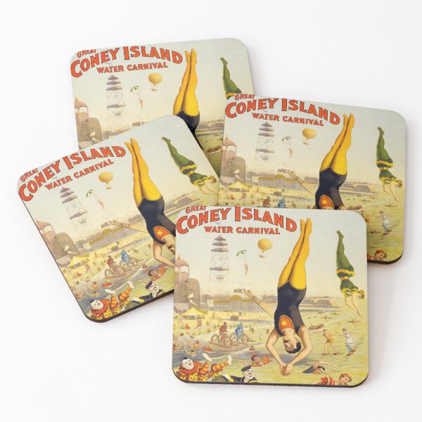 Item preview, Barnum & Bailey - Circus Poster - Coney Island designed and sold by leafsquare.