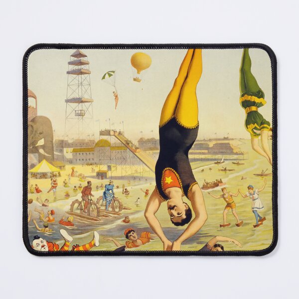 Item preview, Barnum & Bailey - Circus Poster - Coney Island designed and sold by leafsquare.