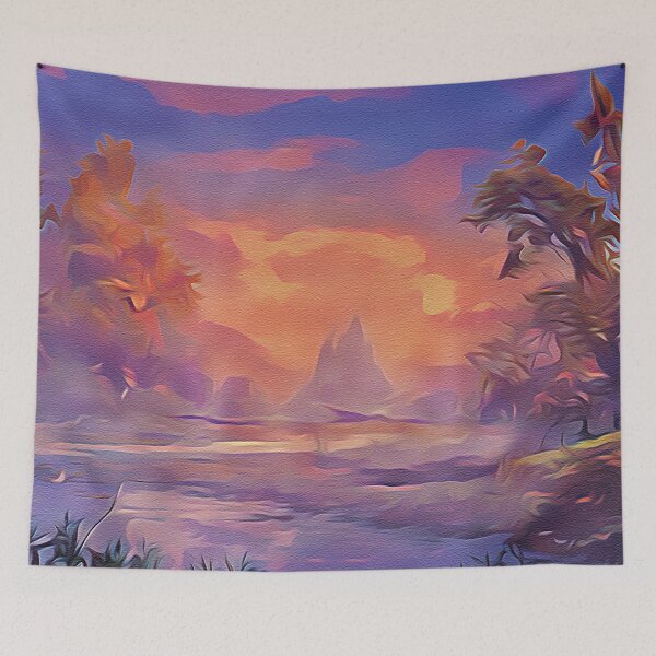 Item preview, Fairyland - Oil Painting designed and sold by Unaiza Khalid.