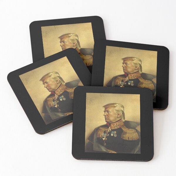 Item preview, Donald Trump God Emperor meme painting parody with gold background HD High Quality Online Store- Limited Edition | Perfect Gift designed and sold by melramona1a.