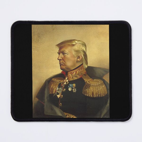 Item preview, Donald Trump God Emperor meme painting parody with gold background HD High Quality Online Store- Limited Edition | Perfect Gift designed and sold by melramona1a.