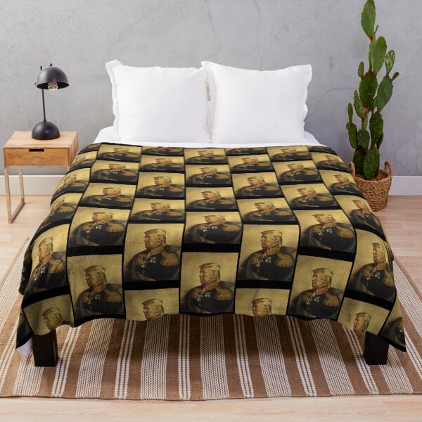 Item preview, Donald Trump God Emperor meme painting parody with gold background HD High Quality Online Store- Limited Edition | Perfect Gift designed and sold by melramona1a.