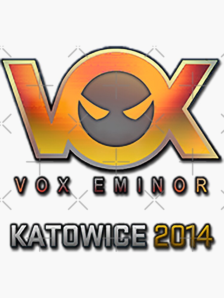 "Vox Eminor Katowice 2014 CSGO" Sticker for Sale by Krabstyx Redbubble