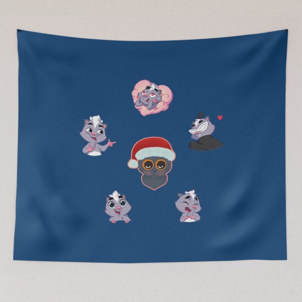 Item preview, cute skunk        designed and sold by PonyChopsDesign.