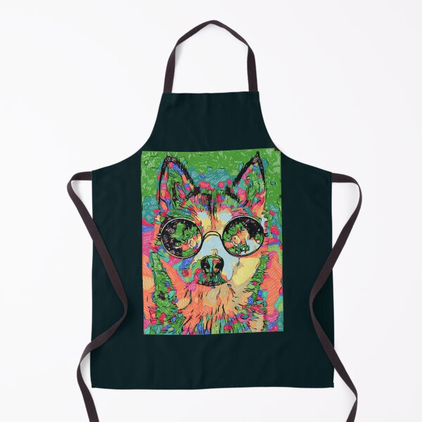Item preview, seter dog sunglasses cool colorful abstract designed and sold by TradCulture.