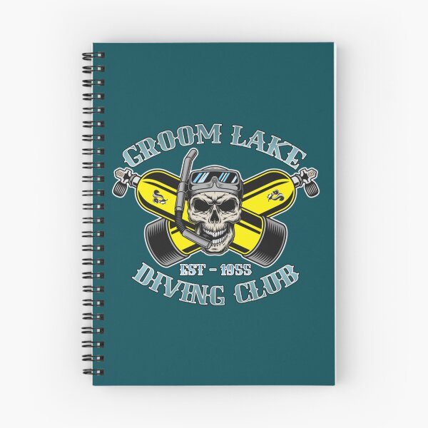 Item preview, Groom Lake Diving Club Area 51    designed and sold by PonyChopsDesign.