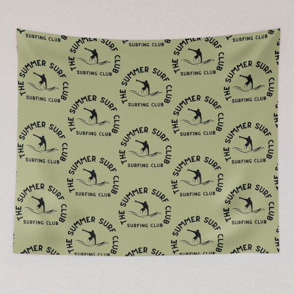 Item preview, The Summer Surf Club, Surfing Lovers designed and sold by CHANDAKAs.