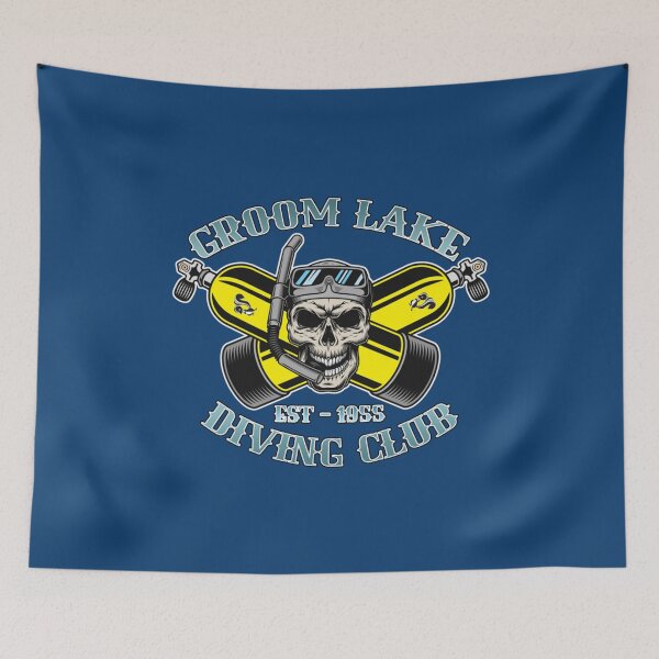 Item preview, Groom Lake Diving Club Area 51    designed and sold by PonyChopsDesign.