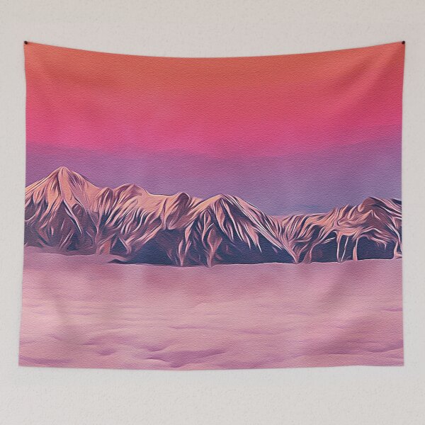 Item preview, Iceland Photo - Oil Painting designed and sold by Unaiza Khalid.