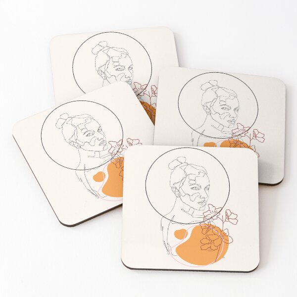 Item preview, Minimalistic floral boho lineart  designed and sold by CreativeStrand.