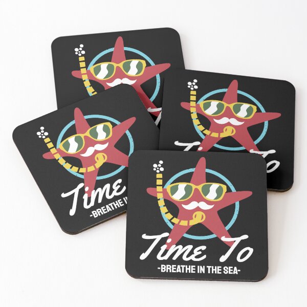 Item preview, Time to breathe in the sea Premium designed and sold by CHANDAKAs.