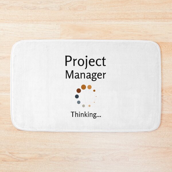 Item preview, Project Manager Thinking Quote designed and sold by GR-ART.