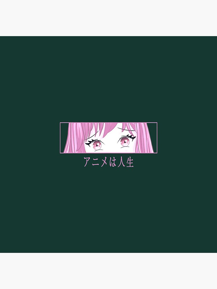 Anime Girl Eyes Otaku Waifu Manga Kawaii Japanese Aesthetic Pin For Sale By Aneitoma Redbubble 5404