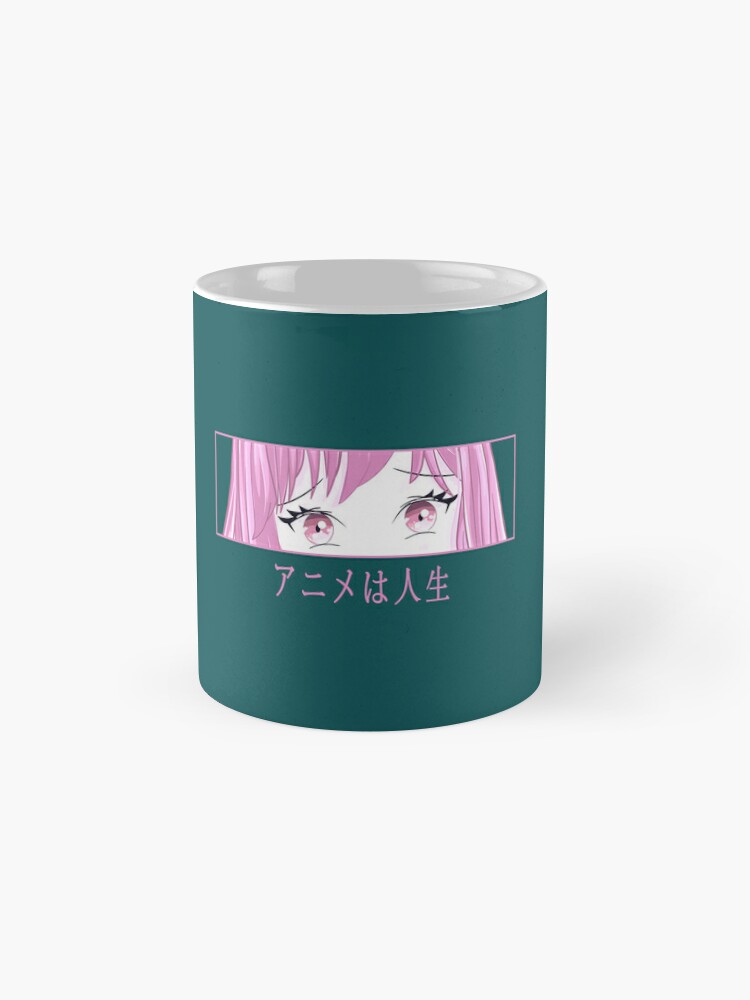 Anime Girl Eyes Otaku Waifu Manga Kawaii Japanese Aesthetic Coffee Mug For Sale By Aneitoma 9599