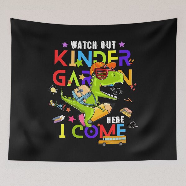 Item preview, Watch out Kindergarten here I Come designed and sold by Poonam Shinde.
