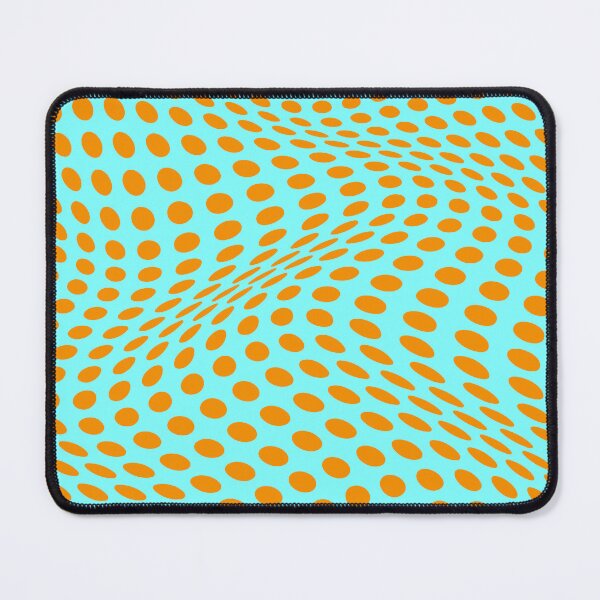 Item preview, Wavy Dots - Tangerine Splash designed and sold by SilverPegasus.