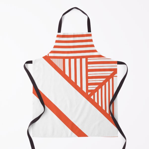 Item preview, Triangle stripes - Orange and White designed and sold by LAEC-Shop.