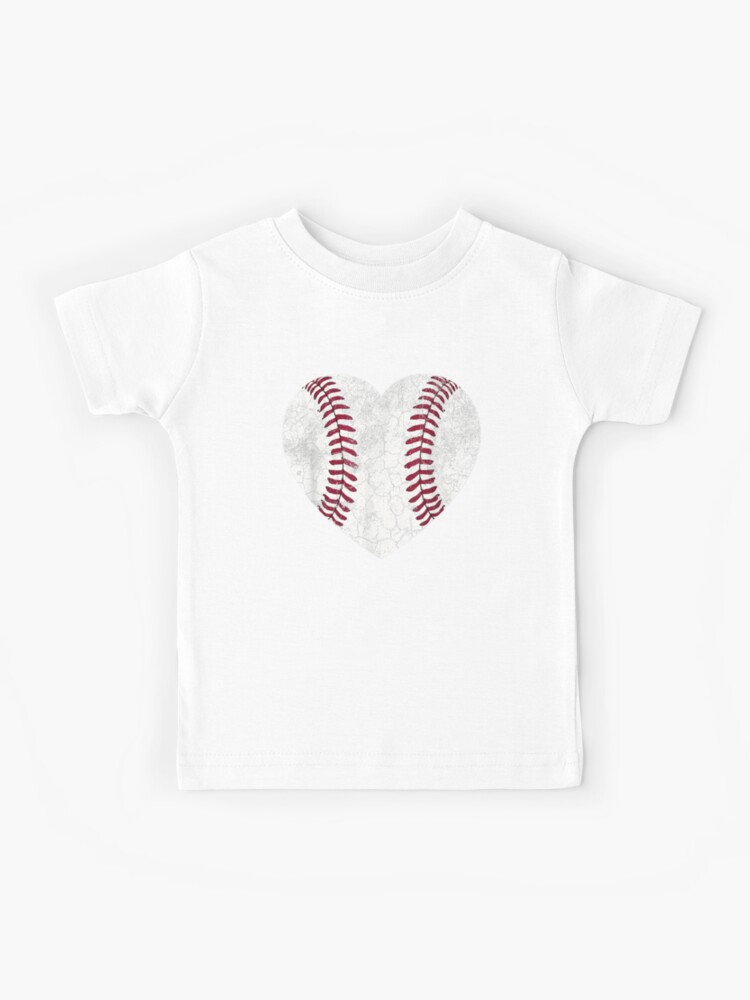 Baseball Sister Short Sleeve Tee  Sibling Baseball Shirt for Kids