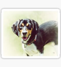 Black And Tan Sticker