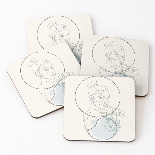 Item preview, Minimalistic floral boho lineart  designed and sold by CreativeStrand.