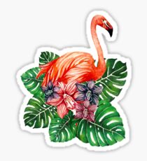 Fab Flamingos Sticker