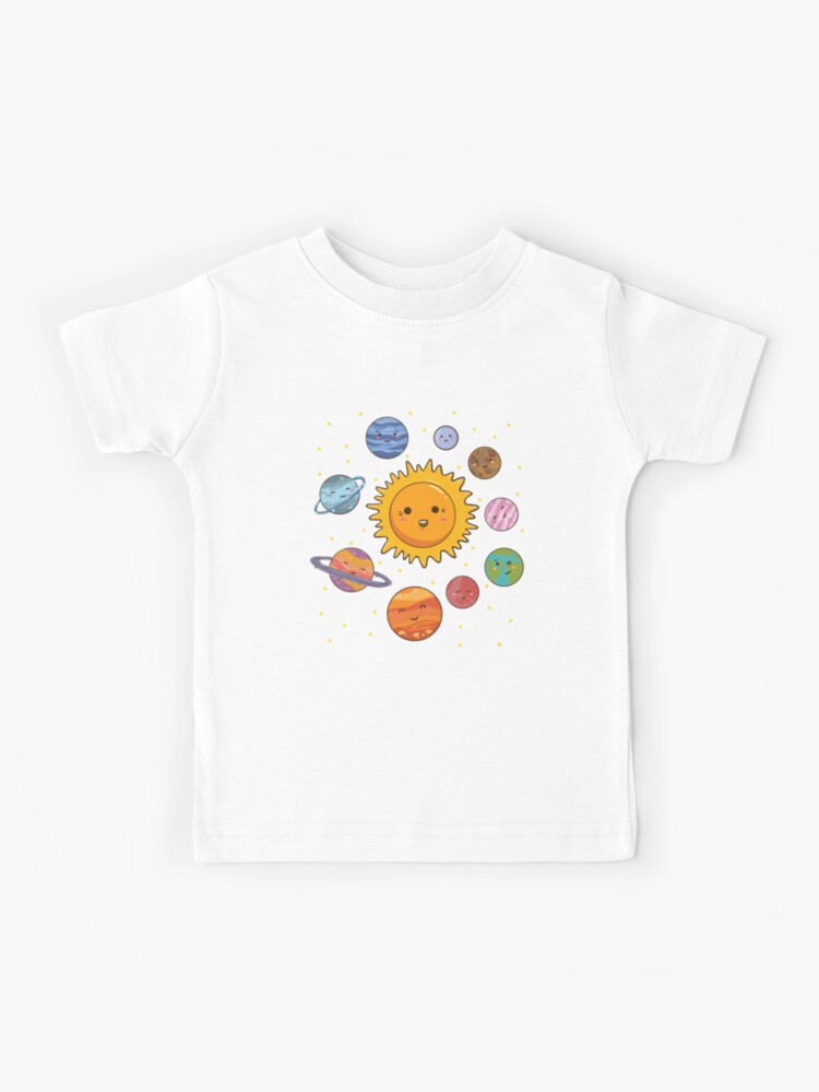 T-shirt enfant for Sale avec l'œuvre « Les planètes de notre