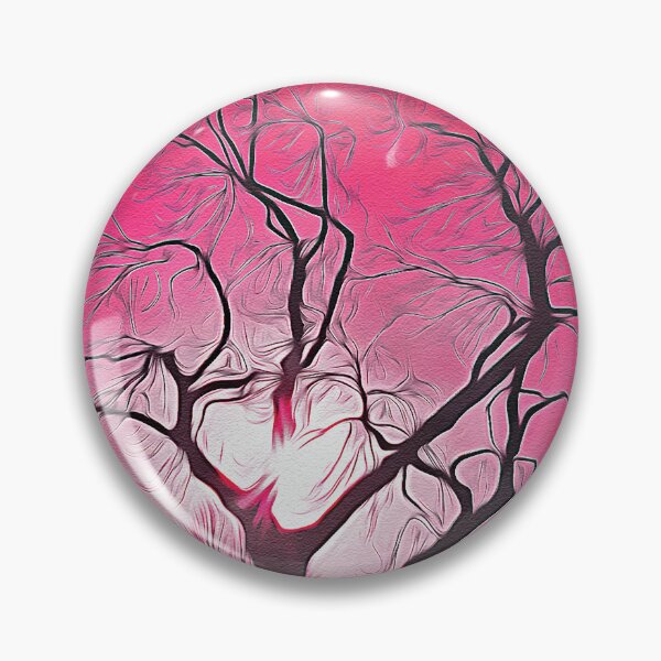 Item preview, Mysterious Tree Sunset - Oil Painting designed and sold by Unaiza Khalid.
