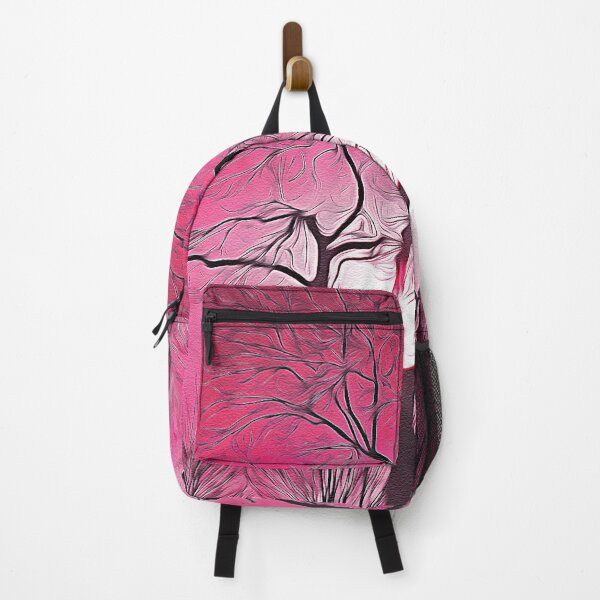 Item preview, Mysterious Tree Sunset - Oil Painting designed and sold by Unaiza Khalid.