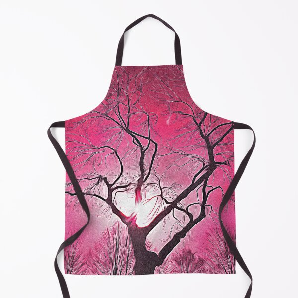 Item preview, Mysterious Tree Sunset - Oil Painting designed and sold by Unaiza Khalid.