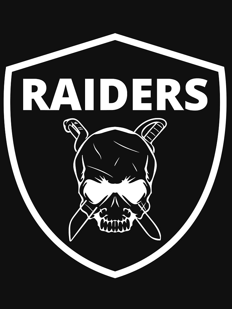 Raiders Shield Skull and Swords - Football / NFL / Pirate Theme