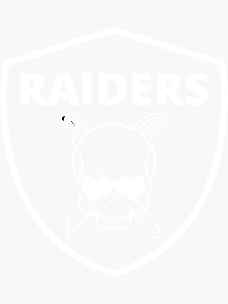 Raiders Shield Skull and Swords - Football / NFL / Pirate Theme