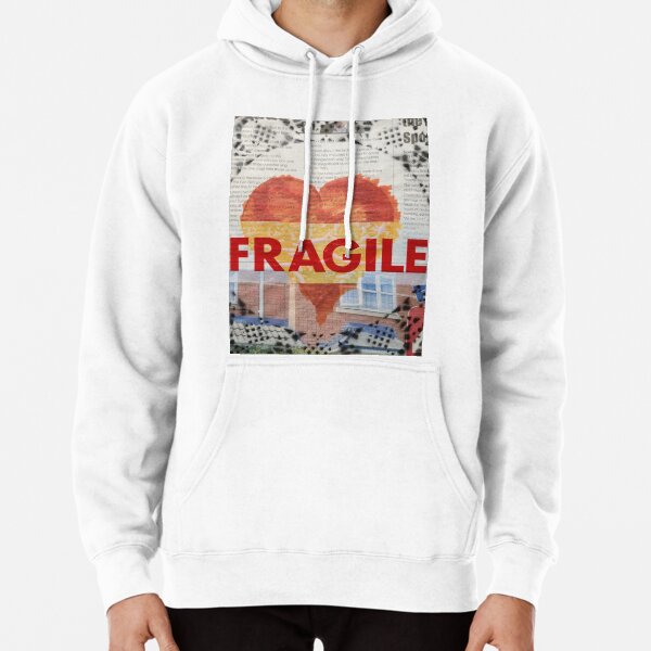 Fragile by Pasha du Valentine at Goddamn Media Pullover Hoodie